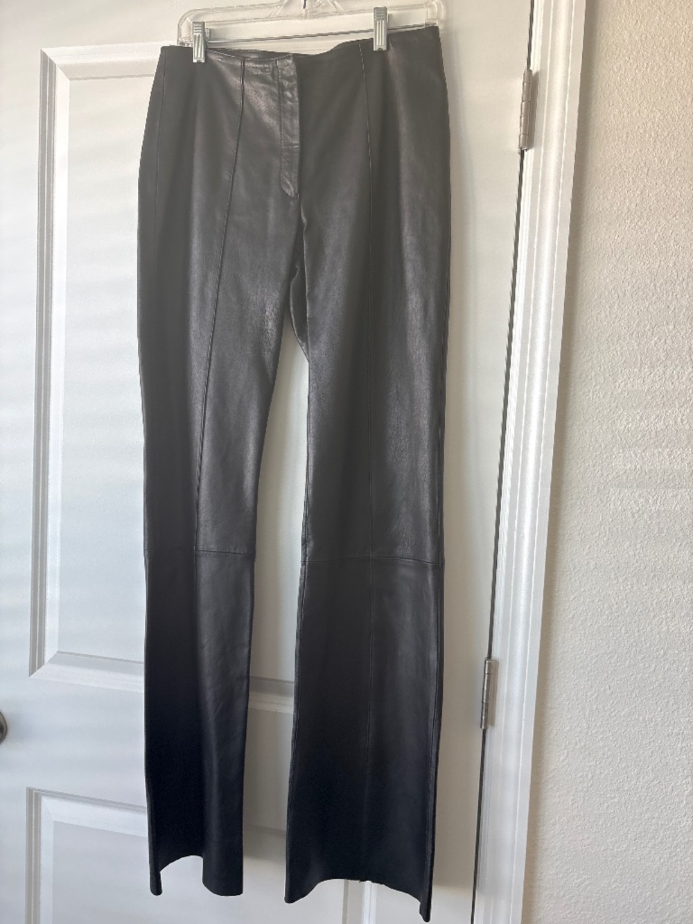Genuine Leather pants black